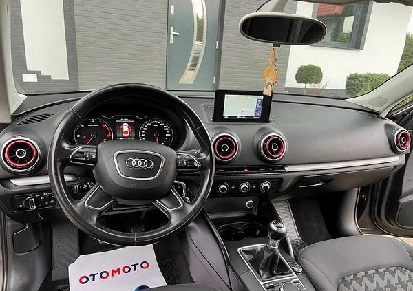 Audi A3 cena 43900 przebieg: 214000, rok produkcji 2013 z Świątniki Górne małe 704